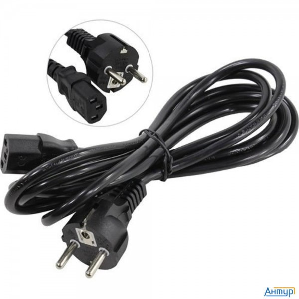 Exegate Ep280650rus Кабель питания Exegate Power Pc-3p (Евровилка Schuko->С13) Vde-250v-3*0.75mm2, м