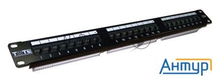 Патч-панель Lanmaster Twt-pp24utp 19" 1u 24xrj45 кат.5e Utp