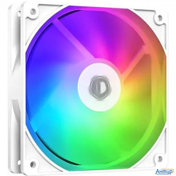 Вентилятор для корпуса Id-cooling 120x120mm 4pin Pwm White (xf-120-argb-w)