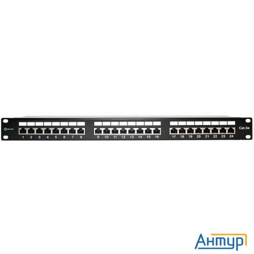 5bites Ppu55-03 Патч-панель Utp / 5e / 24p / Krone / 110 / Dual Idc / 1u / 19"