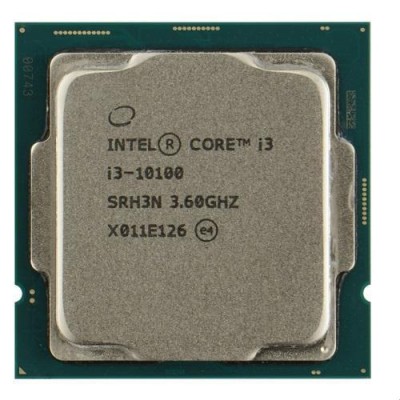 Процессор Intel Core I3-10100 Comet Lake Oem (3.6ghz, 6mb, Lga1200)