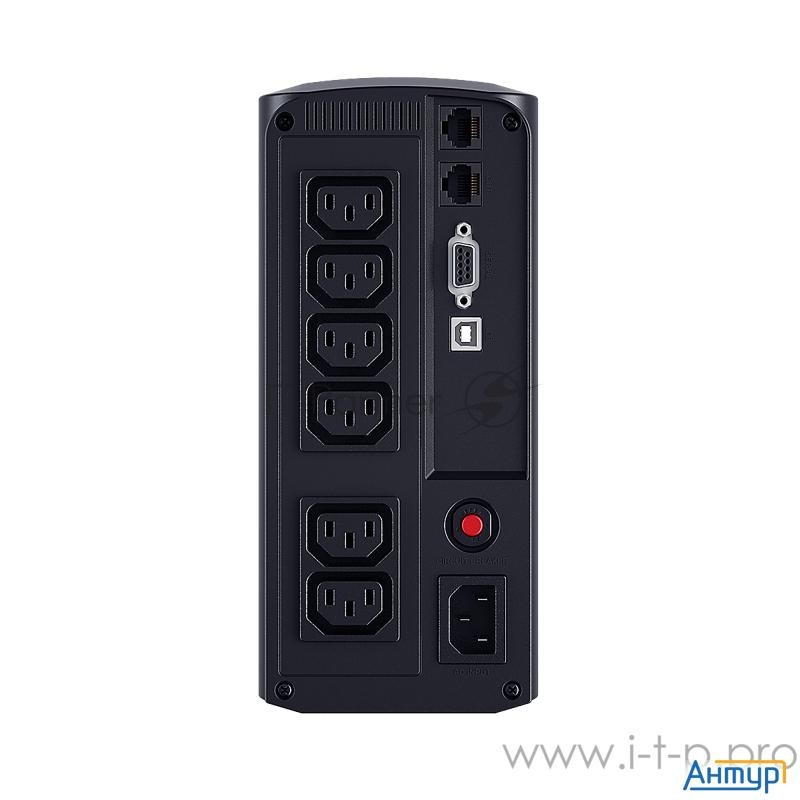 Источник бесперебойного питания Ups Cyberpower Vp700eilcd Line-interactive 700va/390w Usb/rs-232/rj1