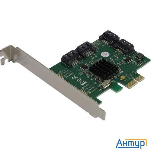 Orient M9215s  Pci-ex V2.0, Sata3.0 6gb/s, 4int Port, поддержка Hdd до 8tb, Marvell 88se9215 Chipset