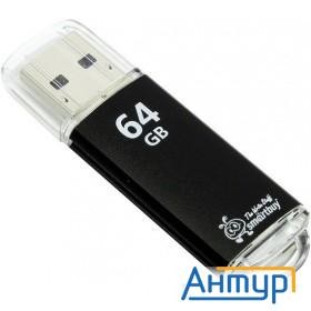Smartbuy Usb Drive 64gb V-cut Black Sb64gbvc-k3