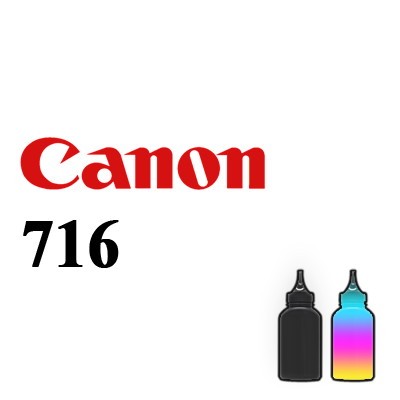 716 цветной заправка картриджа Canon