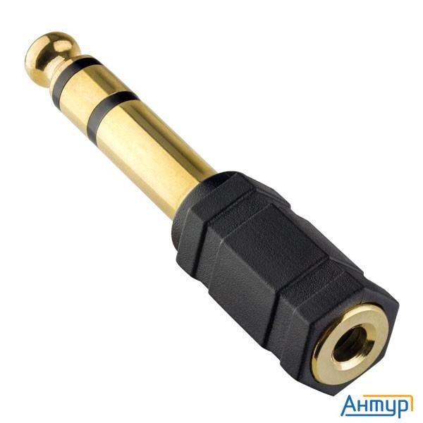 Perfeo Переходник Jack 6.35 мм вилка - Jack 3.5 мм розетка, стерео-аудио (a7023)