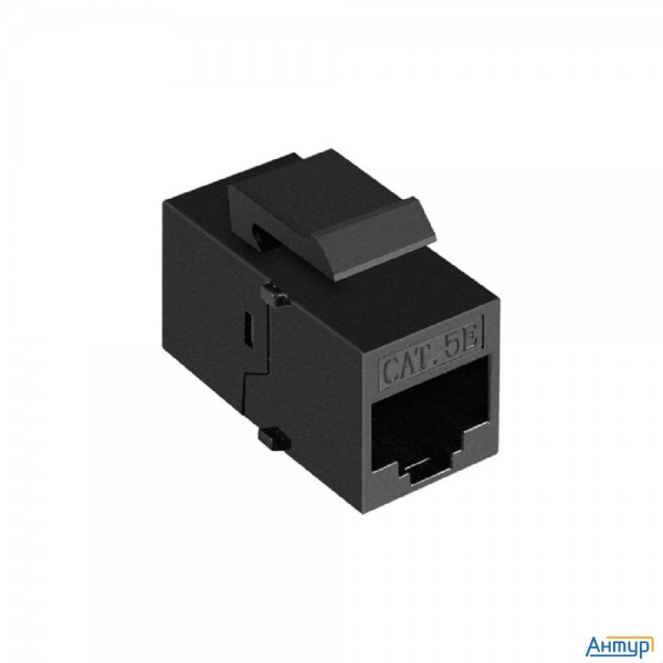 Exegate Ex297348rus Модуль проходной Exegate Cp45-kj-uc5e (rj45-rj45 формата Keystone Jack, Кат.5e,