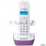 Телефон Panasonic Kx-tg1611ruf (сиреневый) {АОН, Caller Id,12 мелодий звонка,подсветка дисплея,поиск
