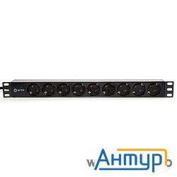 Аксессуар 5bites Блок розеток Pdu919p-02 9s / Pvc / 1u / 19" / 2m*3g*1.5mm2 / Vde
