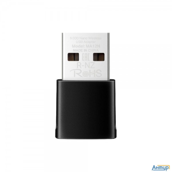 Mercusys Ma12n Сверхкомпактный Usb-адаптер с поддержкой Wi-fi N300