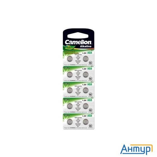 Camelion G 8  Bl-10 Mercury Free (ag8-bp10(0%hg), 391a/lr1120/191 батарейка для часов) (10 шт. в уп-