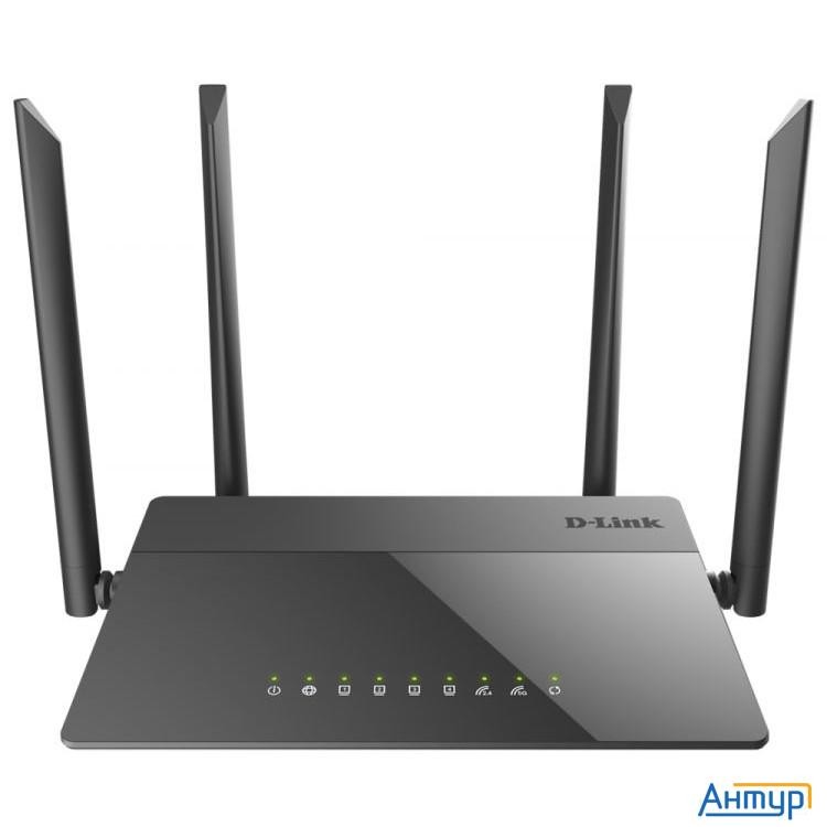 D-link Dir-841/ru/a1b Беспроводной двухдиапазонный маршрутизатор Ac1200 Wave 2 с гигабитным Wan-порт