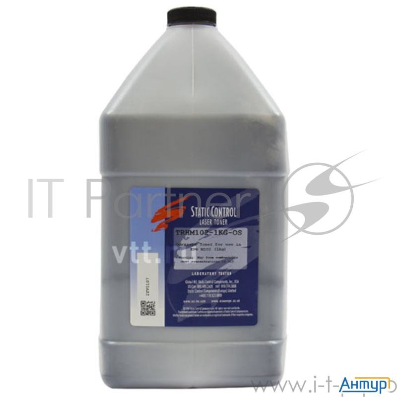 Тонер Static Control для Hp Lj Pm104/132, Bk, 1 кг, флакон