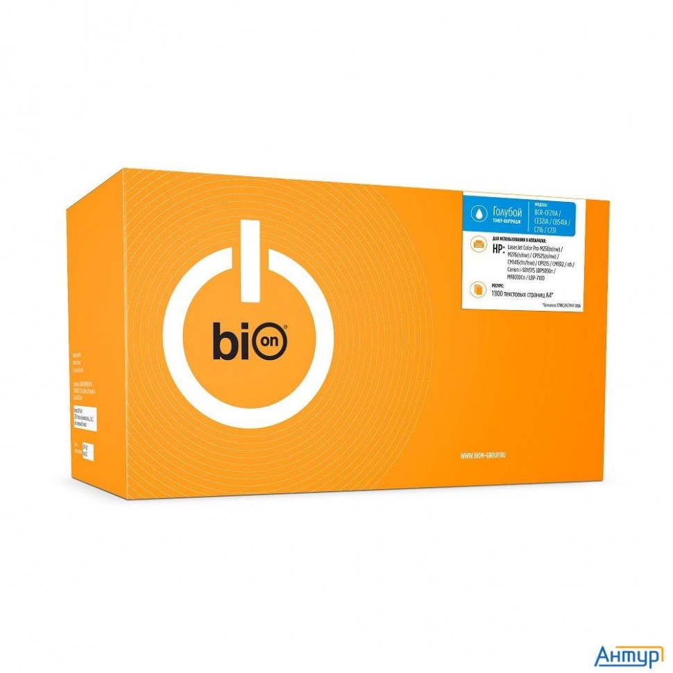 Bion Cf211a/ce321a/cb541a/c716/c731 Картридж для Hp {laserjet Pro M251cm1415/1312/cp1525/1215/1515;c