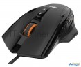Игровая мышь чёрная Hiper Qm-3 Solatris (usb, 12 кнопок, 10800 Dpi, Pmw3366, Omron, Rgb подсветка, р