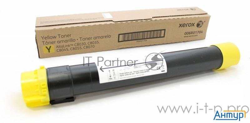 Xerox 006r01704 Тонер-картридж для Altalink C8030/35/45/55/70 (15К) желтый (gmo)