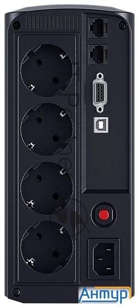 Источник бесперебойного питания Ups Cyberpower Vp1000elcd Line-interactive 1000va/550w Usb/rs-232/rj