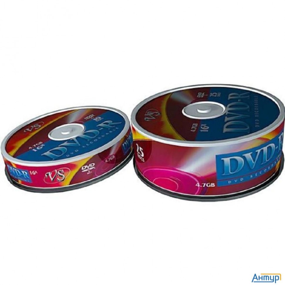 Диски Vs Dvd-r 4,7 Gb 16x Shrink/25 (620335)