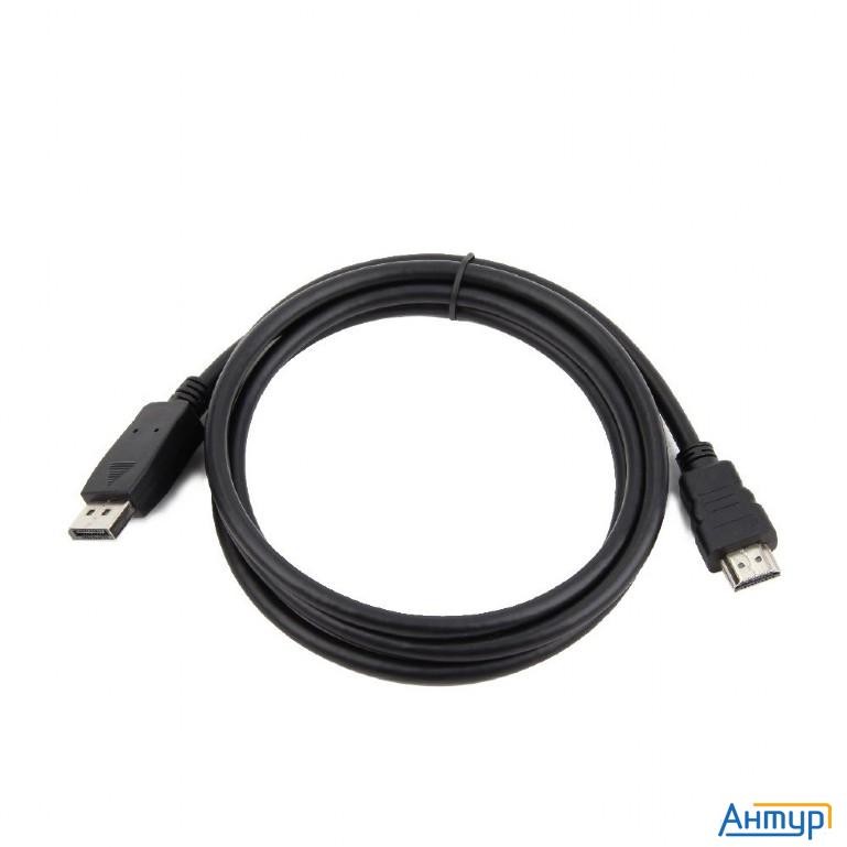 Bion Кабель Displayport - Hdmi, 20m/19m, однонаправленный конвертор сигнала с Displayport в Hdmi, 3м