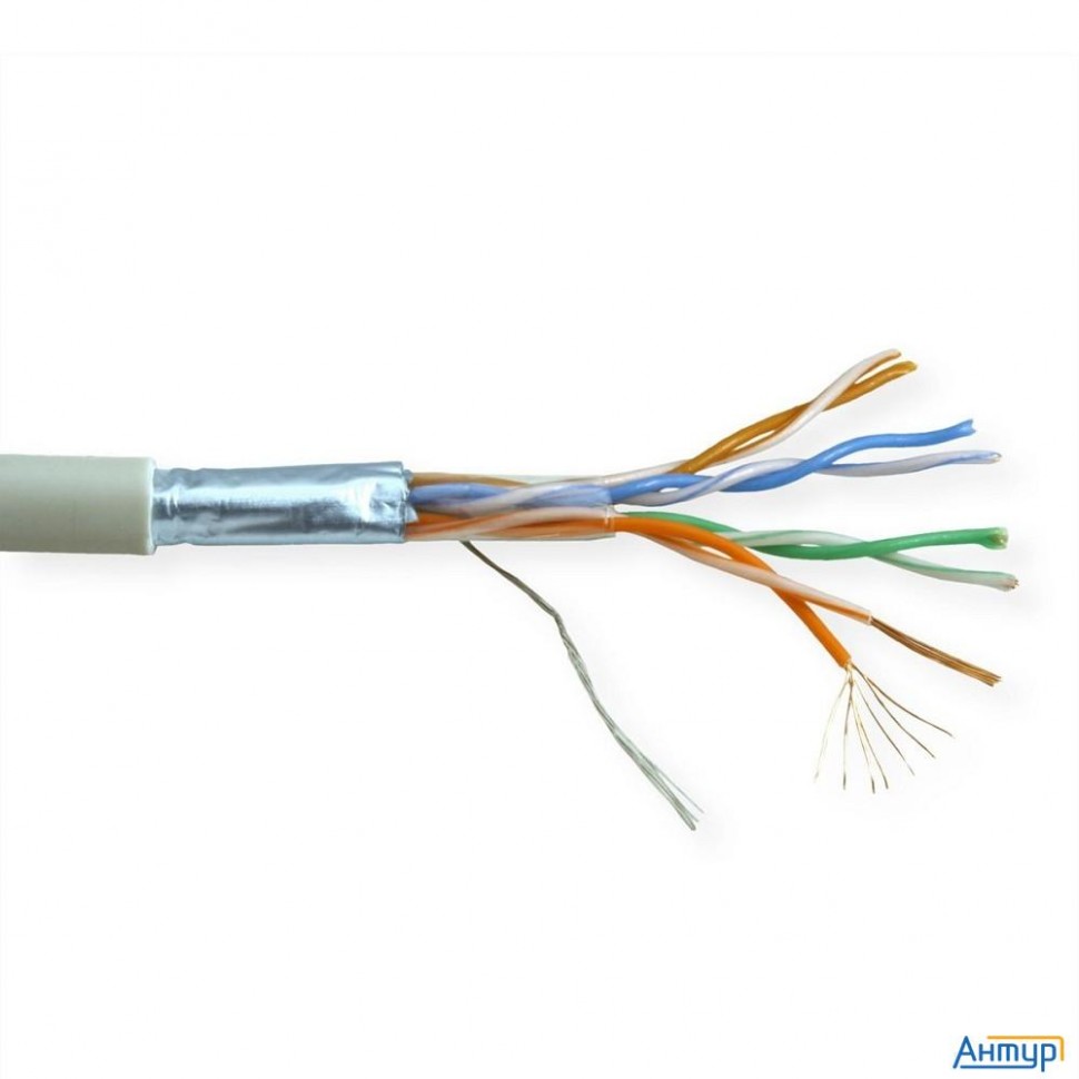 5bites Кабель Ft5725-100a Ftp / Stranded / 5e / 24awg / Cca / Pvc / 100m