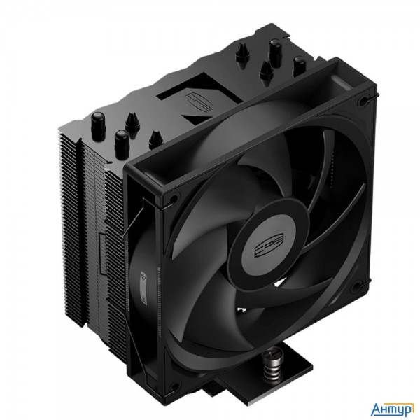 Кулер Pccooler Rt400 Bk  S115x/1200/1700/1851/am4/am5 (tdp 235w, 1x120mm Pwm Fan, 4 тепловые трубки