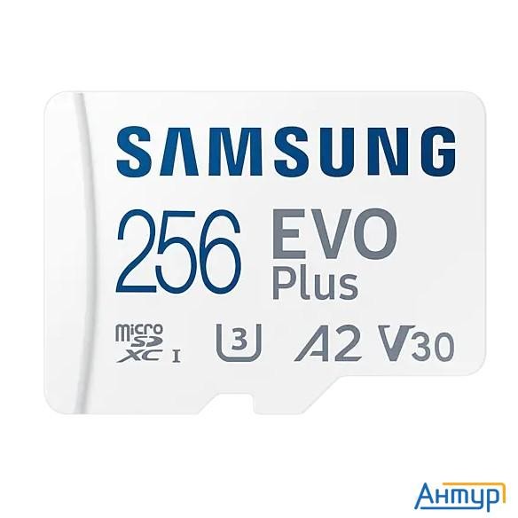 Micro Securedigital 256gb Samsung Mb-mc256ka/ru/kr/apc Evo Plus + Adapter