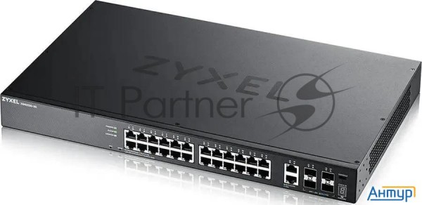 Коммутатор Zyxel Xgs2220-30 L3 Access Switch , Rack 19", 24xrj-45: 1g, 2xrj-45: 1/2.5/5/10g, 4xsfp+,