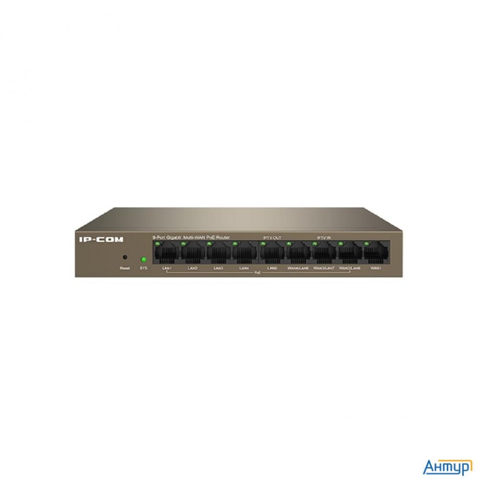 Ip-com M20-8g-poe 9-портовый гигабитный Poe-маршрутизатор с облачным управлением (poe бюджет 95w)