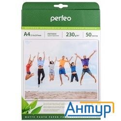 Perfeo Pf-mta4-230/50  Бумага Perfeo матовая, А4 230 г/м2 ,  50л