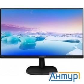 Lcd Philips 23.8" 243v7qjabf (00/01(86)) черный {ips 1920x1080 5ms 178/178 250cd D-sub Hdmi Displayp