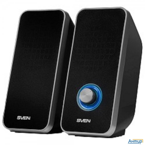 Sven 325, черный {6 Вт, Частотный диапазон, Гц - 80 – 20 000}