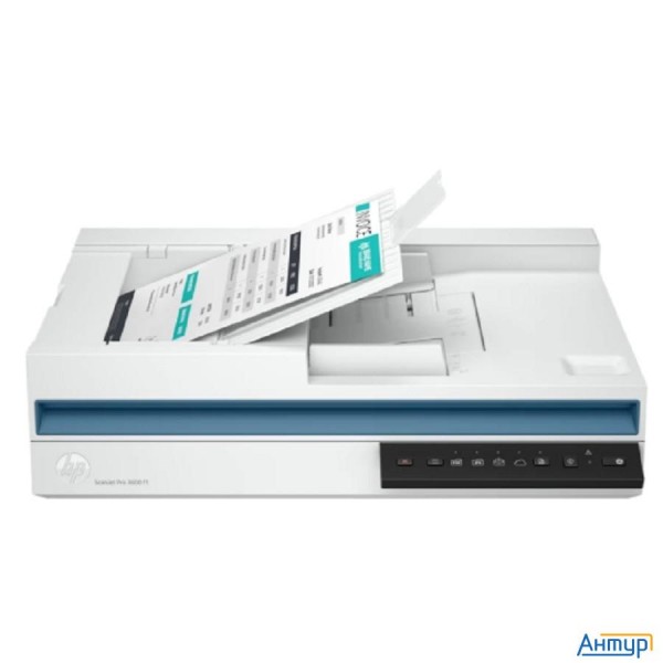 Hp Scanjet Pro 3600 F1 (20g06a#b19 ) {cis, A4, 600x1200 Dpi, 24bit, Usb 3.0, Adf 60 Sheets, Duplex,