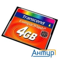 Compact Flash 4gb Transcend  (ts4gcf133) 133-x