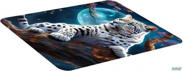 Коврик для мыши Cactus Snow Leopard 400x300x3мм (cs-mp-pro16xl)