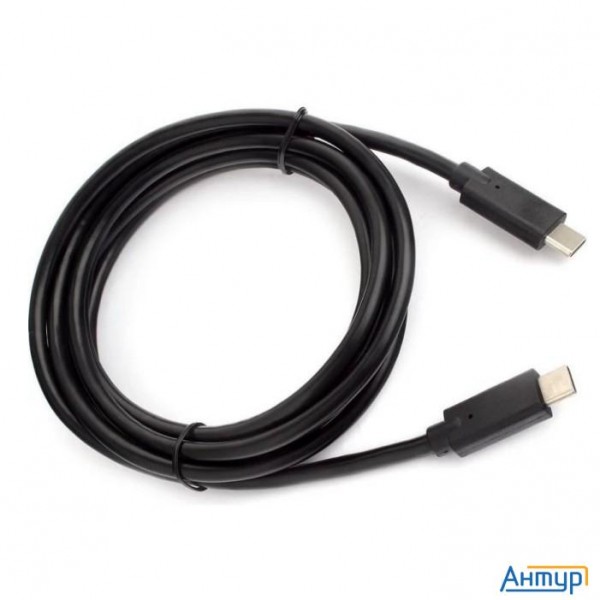 Exegate Ex294780rus Кабель для зарядки Exegate Ex-ccp-usbc-cmcm-0.3m (usb Type Cm/cm, 3a, 60w, 0,3м)