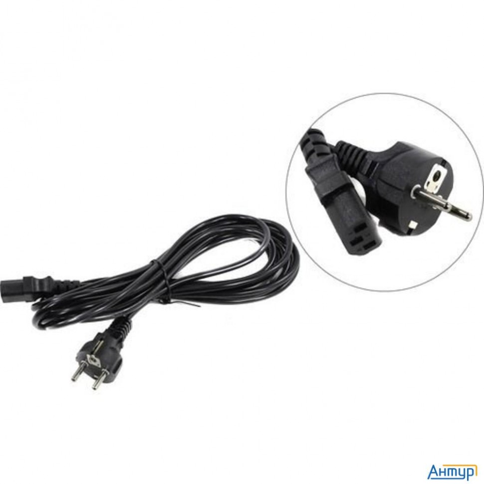 Exegate Es280997rus Кабель питания Exegate Special Pc-5s (Евровилка Schuko->С13) 3*0.5mm2, Cca, черн