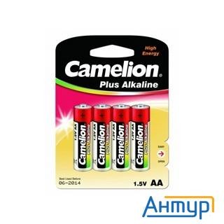 Camelion..lr 6  Plus Alkaline Bl-4 (lr6-bp4, батарейка,1.5В)