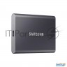 Твердотельный накопитель Samsung Ssd 2tb T7, Usb Type-c, R/w 1000/1050mb/s, Titanium