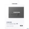 Твердотельный накопитель Samsung Ssd 2tb T7, Usb Type-c, R/w 1000/1050mb/s, Titanium