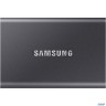 Твердотельный накопитель Samsung Ssd 2tb T7, Usb Type-c, R/w 1000/1050mb/s, Titanium