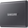 Твердотельный накопитель Samsung Ssd 2tb T7, Usb Type-c, R/w 1000/1050mb/s, Titanium