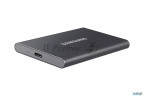 Твердотельный накопитель Samsung Ssd 2tb T7, Usb Type-c, R/w 1000/1050mb/s, Titanium