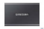Твердотельный накопитель Samsung Ssd 2tb T7, Usb Type-c, R/w 1000/1050mb/s, Titanium