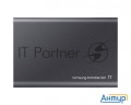 Твердотельный накопитель Samsung Ssd 2tb T7, Usb Type-c, R/w 1000/1050mb/s, Titanium