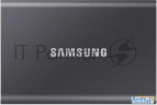 Твердотельный накопитель Samsung Ssd 2tb T7, Usb Type-c, R/w 1000/1050mb/s, Titanium