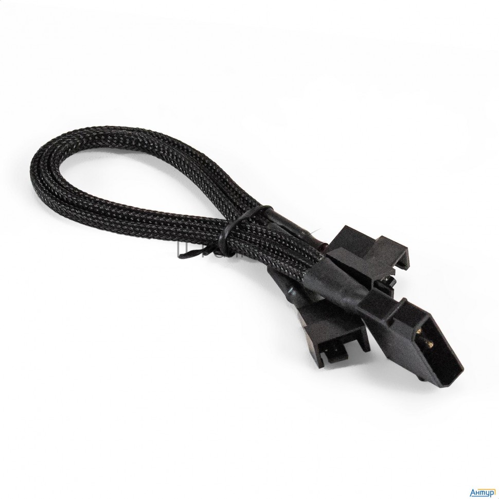 Разветвитель питания для корпусных вентиляторов Exegate Ex-cc-psu-3xf-0.3 (molex/3x3/4pin, все разъе
