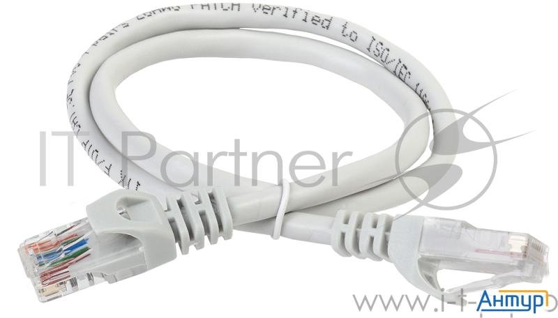 Itk Pc01-c5eul-05m Коммутационный шнур (патч-корд), кат.5Е Utp, Lszh, 0,5м, серый
