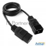 Кабель питания для Upc Gembird/cablexpert, 1.5м, С19 - C20, 16А, черный, с заземлением(pc-189-c19)