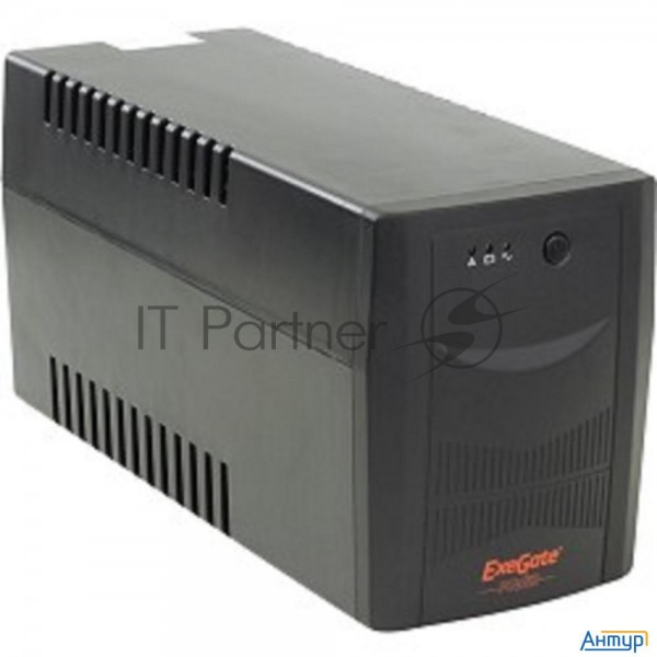 Источник бесперебойного питания Exegate Ep212521rus Power Back Unb-1500<1500va, Black, 4 евророзетки