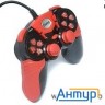 Геймпад Dialog Action Gp-a15, черно-красный {Геймпад, вибрация, 12 кнопок, Usb}